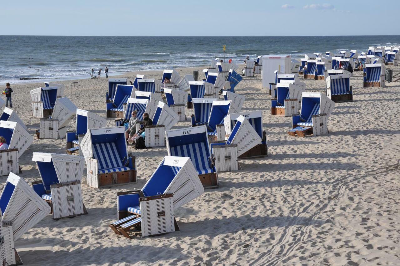 Sylt-Traum Strandkorb ヴェスターラント エクステリア 写真